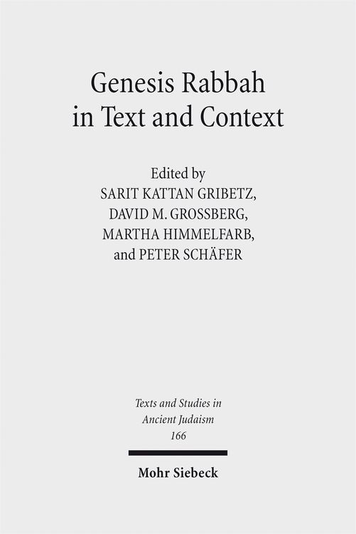 Produktbild: Genesis Rabbah in Text and Context