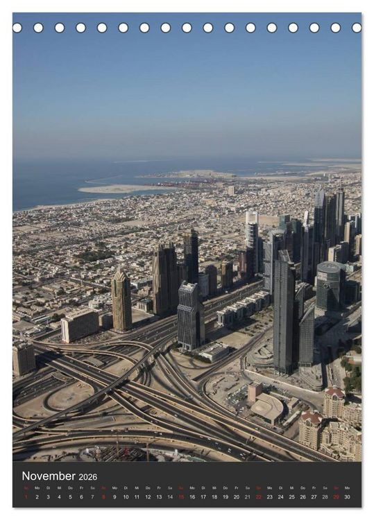 Produktbild: Dubai (Tischkalender 2026 DIN A5 hoch), CALVENDO Monatskalender