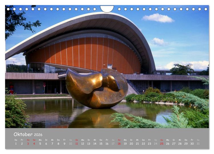 Produktbild: Weltstadt Berlin (Wandkalender 2026 DIN A4 quer), CALVENDO Monatskalender