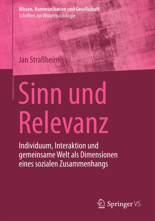 Produktbild: Sinn und Relevanz