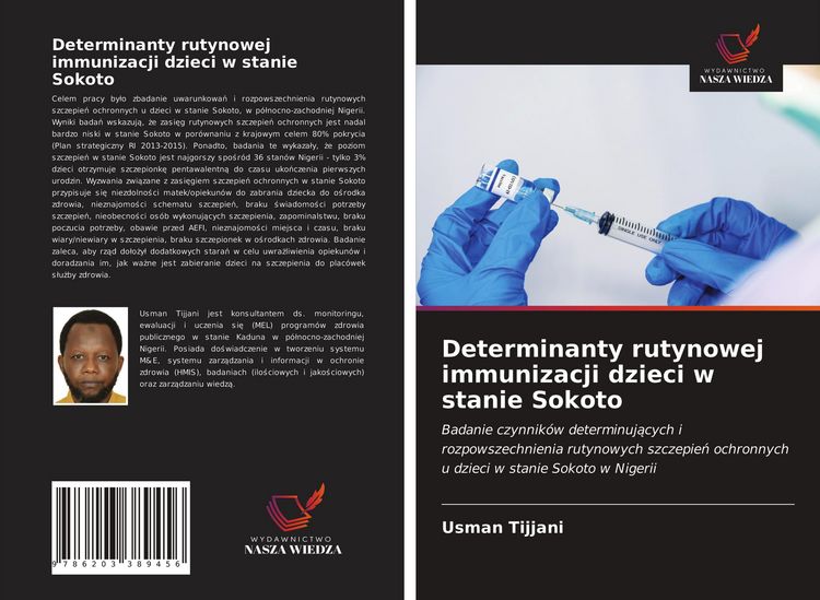 Produktbild: Determinanty rutynowej immunizacji dzieci w stanie Sokoto