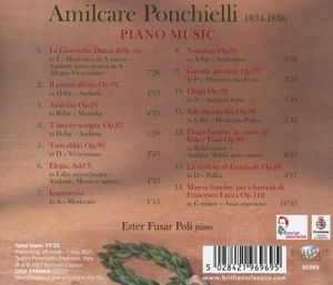 Produktbild: Ponchielli:Piano Music