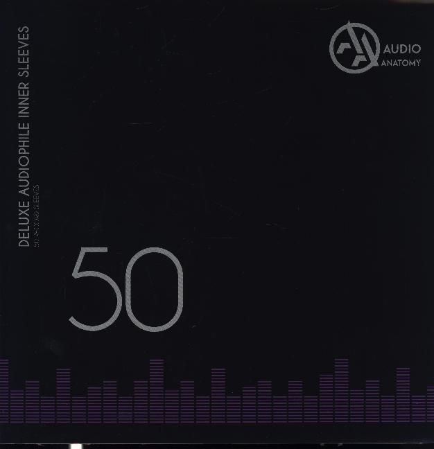 Produktbild: Deluxe Schallplatten Innenh&uuml;llen Antistatisch Wei&szlig; 90 gr - 50 St&uuml;ck