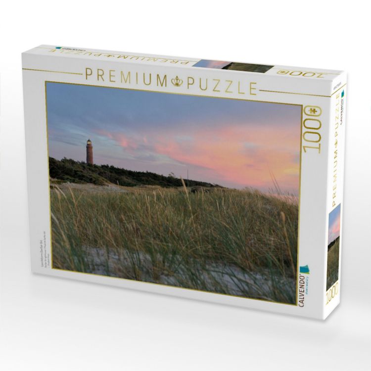 Produktbild: CALVENDO Puzzle Leuchtturm Dar&szlig;er Ort | 1000 Teile Lege-Gr&ouml;&szlig;e 64x48cm Foto-Puzzle f&uuml;r gl&uuml;ckliche Stunden