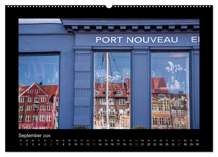 Produktbild: Kopenhagen (Wandkalender 2026 DIN A2 quer), CALVENDO Monatskalender
