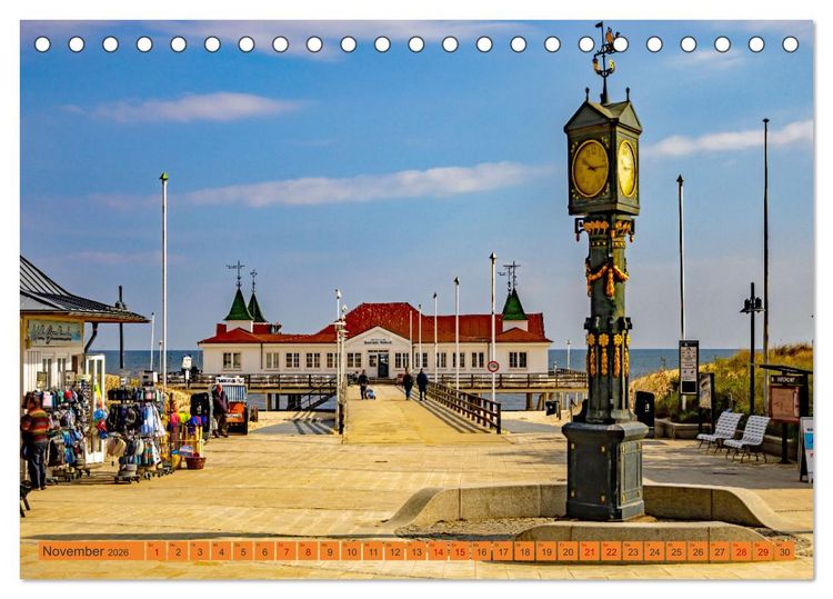 Produktbild: Mein Kaiserbad Ahlbeck (Tischkalender 2026 DIN A5 quer), CALVENDO Monatskalender