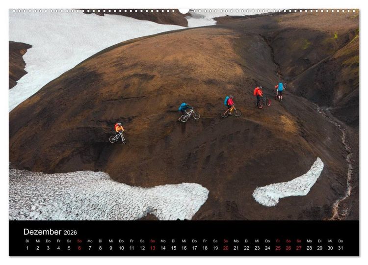 Produktbild: Bike Abenteuer Island (hochwertiger Premium Wandkalender 2026 DIN A2 quer), Kunstdruck in Hochglanz