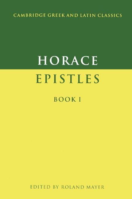 Produktbild: Epistles Book I