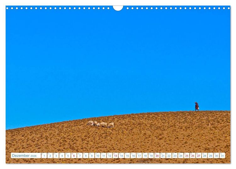 Produktbild: Bolivien - Land und Leute (Wandkalender 2026 DIN A3 quer), CALVENDO Monatskalender
