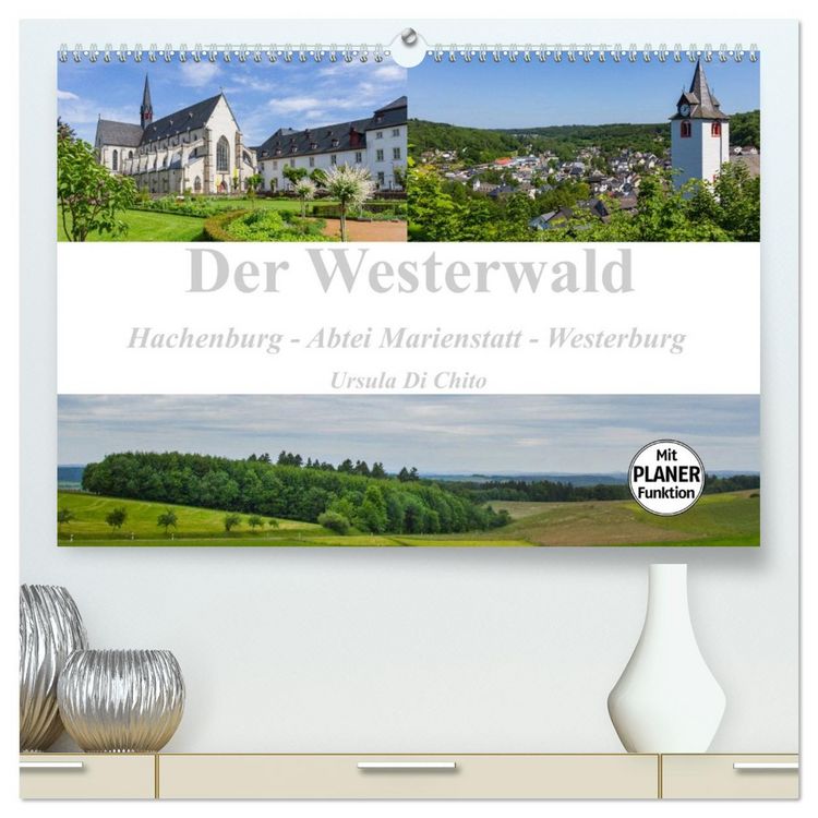 Produktbild: Der Westerwald (hochwertiger Premium Wandkalender 2026 DIN A2 quer), Kunstdruck in Hochglanz