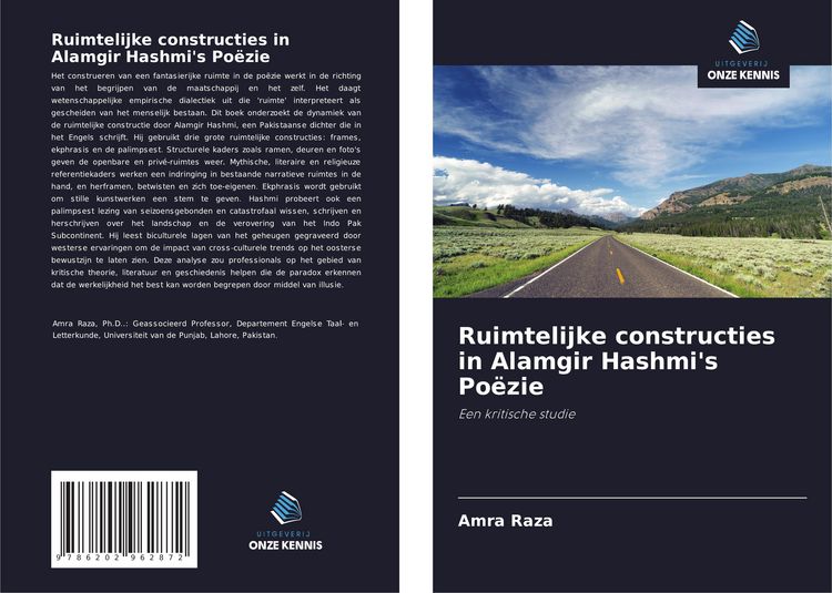 Produktbild: Ruimtelijke constructies in Alamgir Hashmi's Po&euml;zie