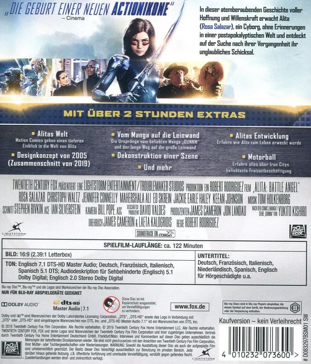Produktbild: Alita - Battle Angel