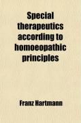Produktbild: Special Therapeutics According to Homoeopathic Principles