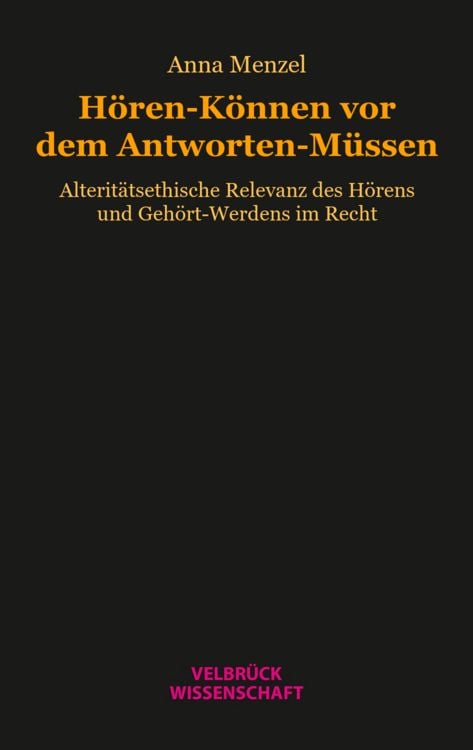Produktbild: H&ouml;ren-K&ouml;nnen vor dem Antworten-M&uuml;ssen