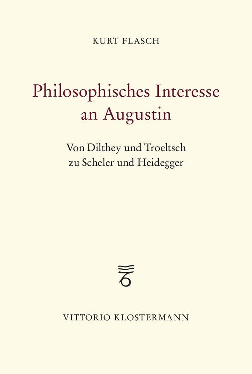 Produktbild: Philosophisches Interesse an Augustin