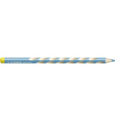 Produktbild: STABILO Ergonomischer Dreikant-Buntstift EASYcolors, f&uuml;r Linksh&auml;nder, hellblau