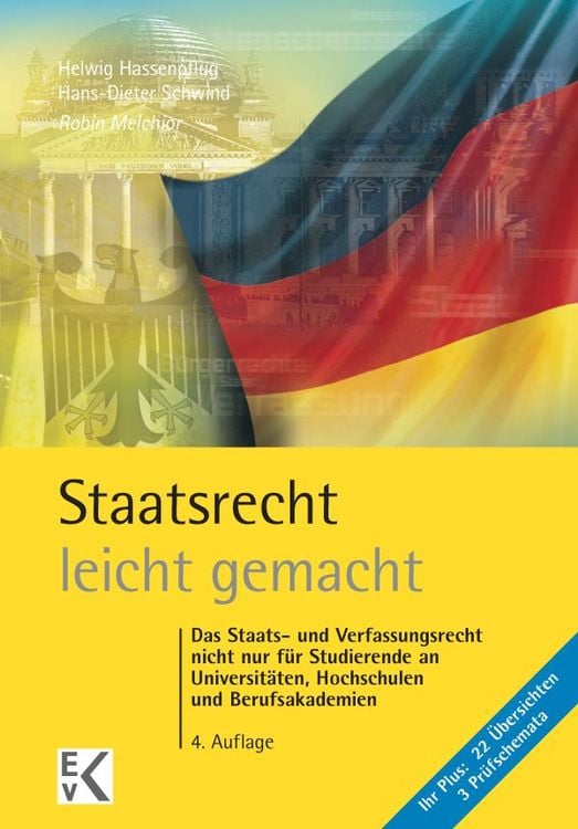 Produktbild: Staatsrecht – leicht gemacht.