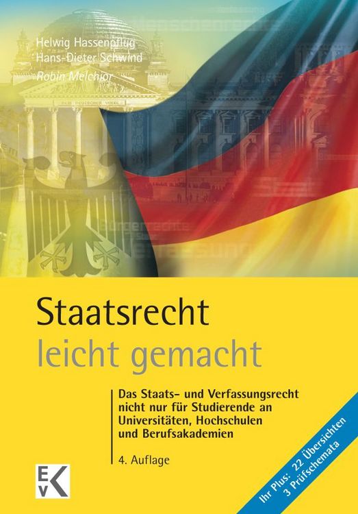 Produktbild: Staatsrecht &ndash; leicht gemacht.