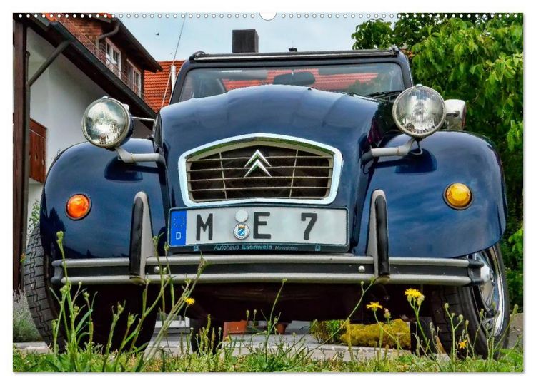 Produktbild: Citro&euml;n 2CV - die Ente (Wandkalender 2025 DIN A2 quer), CALVENDO Monatskalender