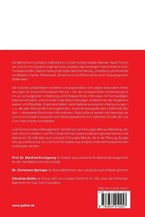 Produktbild: Live Communication Management