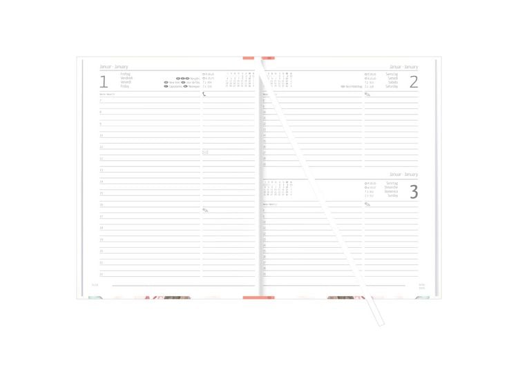 Produktbild: Buchkalender Style Roses 2027