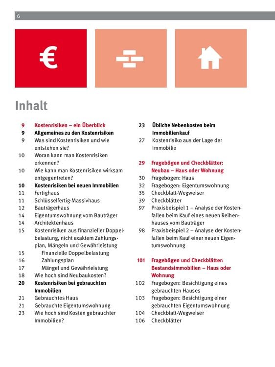 Produktbild: Kosten- und Vertragsfallen beim Immobilienkauf