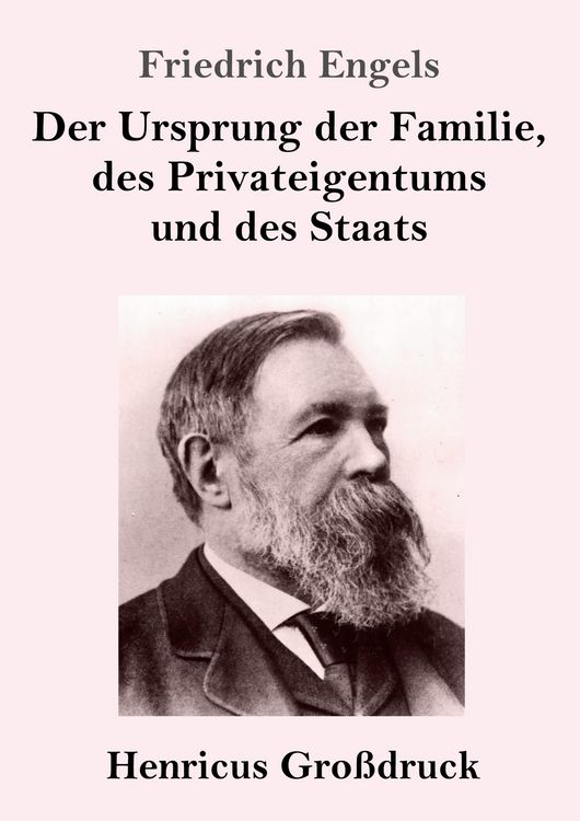 Produktbild: Der Ursprung der Familie, des Privateigentums und des Staats (Gro&szlig;druck)