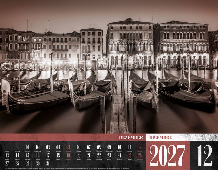 Produktbild: La Dolce Vita Kalender 2027 | Italienische Lebensart