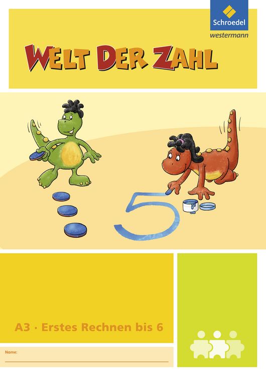 Produktbild: Welt der Zahl - I-Materialien. Erstes Rechnen bis 6 (A3)