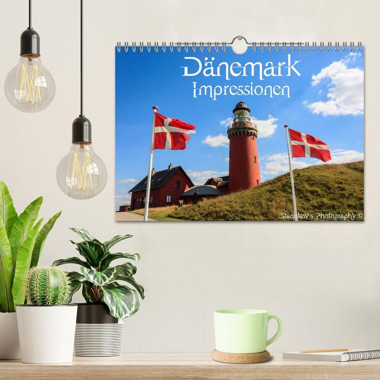 Produktbild: D&auml;nemark Impressionen (Wandkalender 2026 DIN A4 quer), CALVENDO Monatskalender