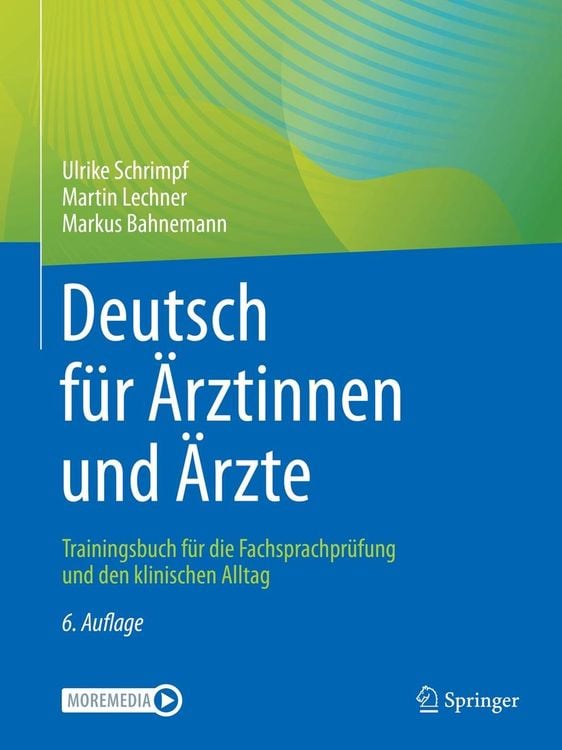 Produktbild: Deutsch f&uuml;r &Auml;rztinnen und &Auml;rzte