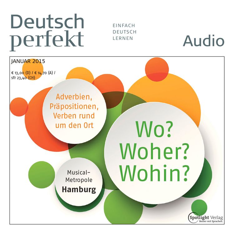 Produktbild: Deutsch lernen Audio - Wo? Woher? Wohin?