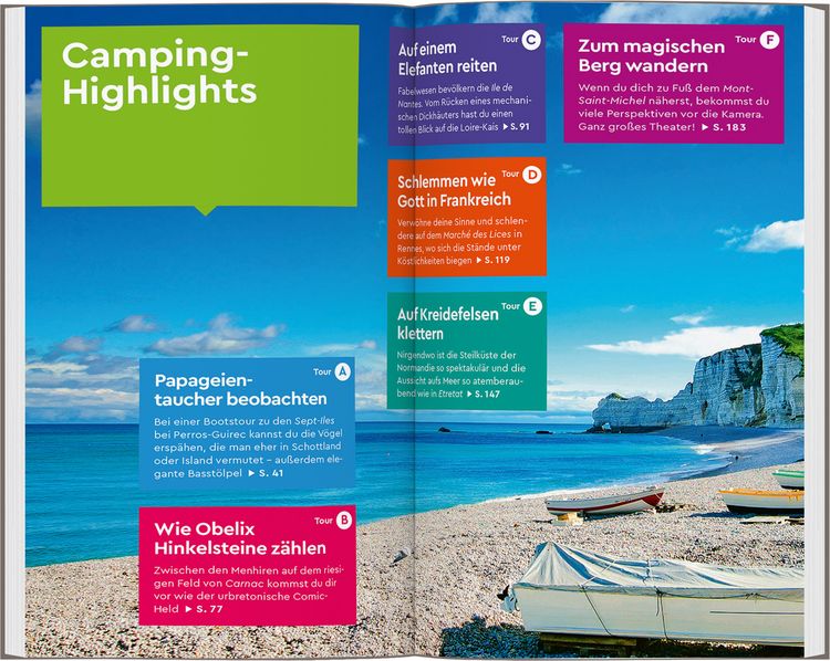 Produktbild: MARCO POLO Camper Guide Bretagne & Normandie