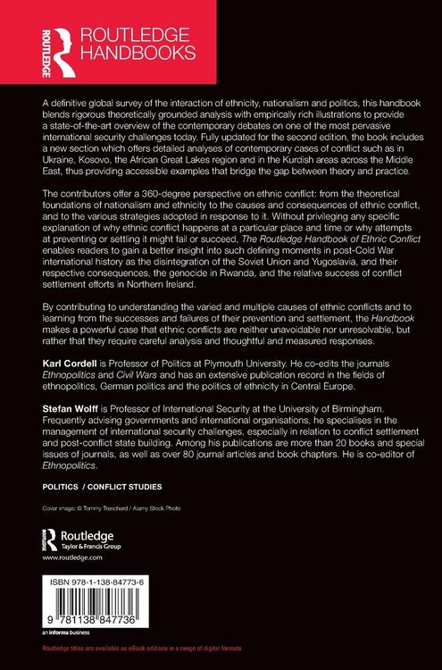 Produktbild: The Routledge Handbook of Ethnic Conflict