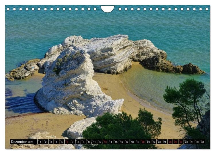 Produktbild: Apulien (Wandkalender 2026 DIN A4 quer), CALVENDO Monatskalender