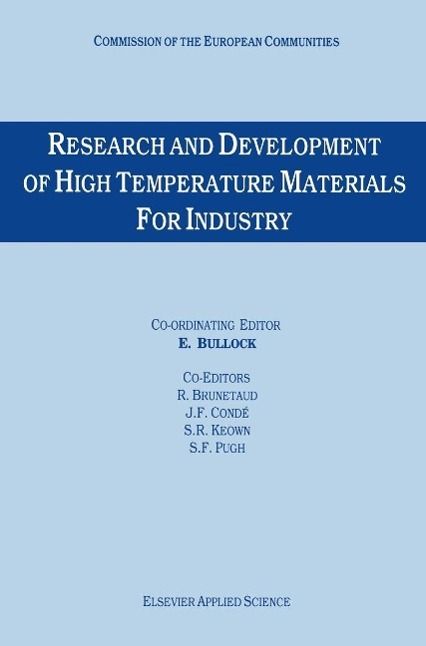 Produktbild: Research and Development of High Temperature Materials for Industry