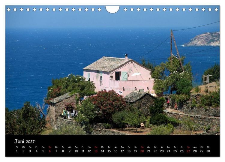 Produktbild: Korsikas St&auml;dte (Wandkalender 2027 DIN A4 quer), CALVENDO Monatskalender