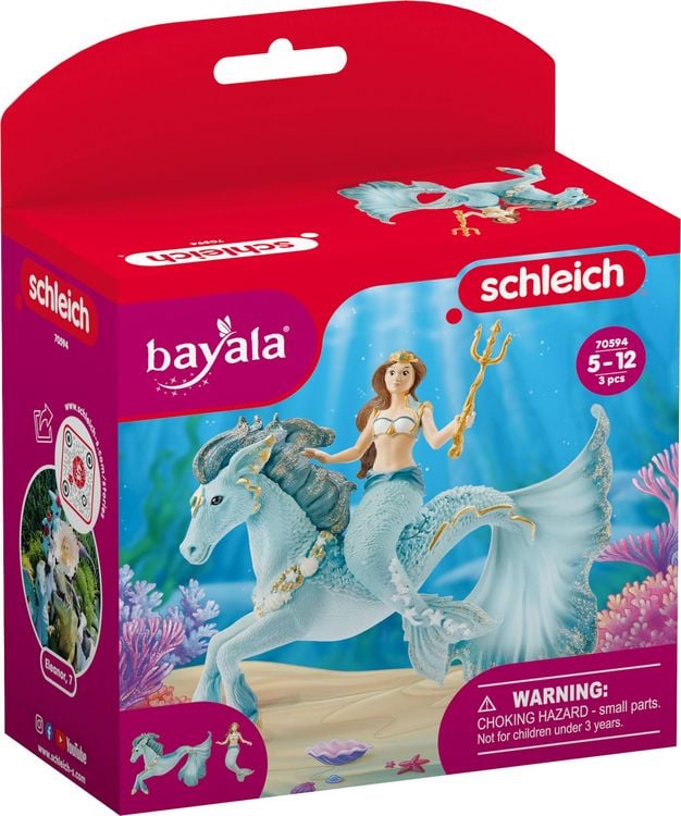 Produktbild: schleich&reg; bayala Eyela auf Unterwasserpferd Meerjungfrau