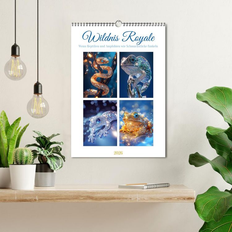 Produktbild: Wildnis Royale (Wandkalender 2026 DIN A3 hoch), CALVENDO Monatskalender