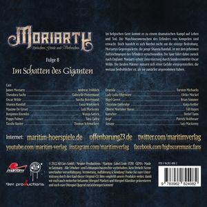 Produktbild: Moriarty - Im Schatten Des Giganten,1 Audio-CD