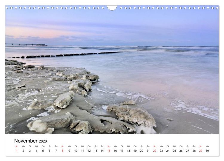 Produktbild: Insel R&uuml;gen (Wandkalender 2026 DIN A3 quer), CALVENDO Monatskalender