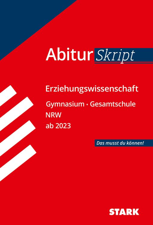 Produktbild: STARK AbiturSkript - Erziehungswissenschaft - NRW ab 2023