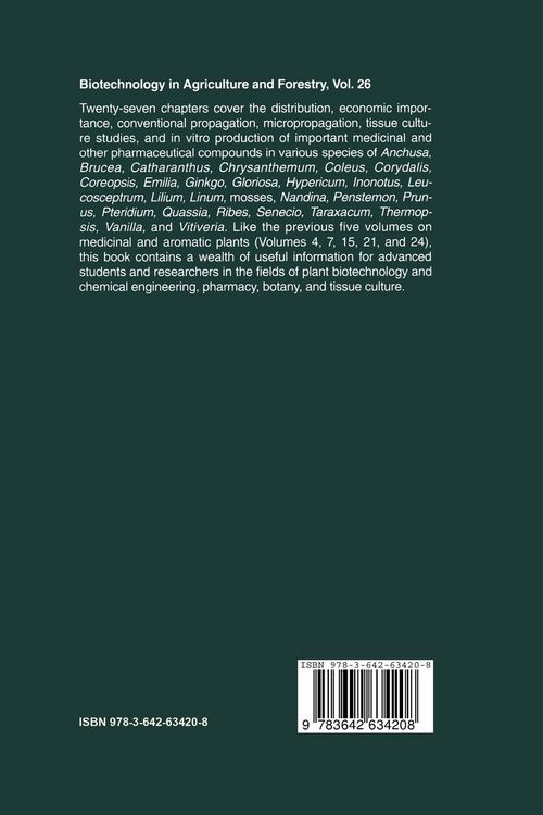Produktbild: Medicinal and Aromatic Plants VI