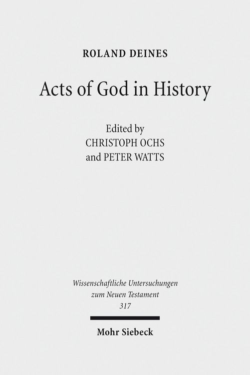 Produktbild: Acts of God in History