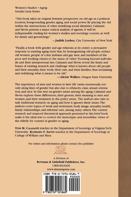 Produktbild: Gender, Social Inequalities, and Aging