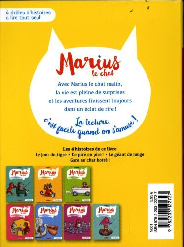 Produktbild: Moser, E: Marius le chat 8: Gare au chat bott&eacute; !