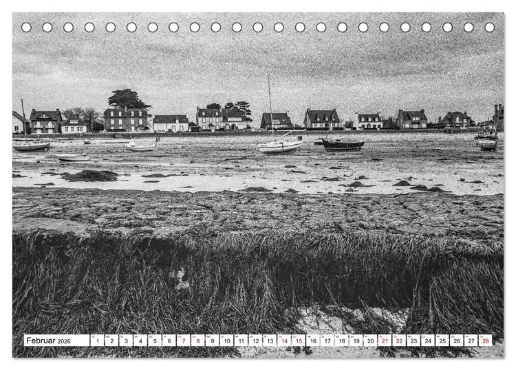 Produktbild: Bretagne Mythen und Steine (Tischkalender 2026 DIN A5 quer), CALVENDO Monatskalender