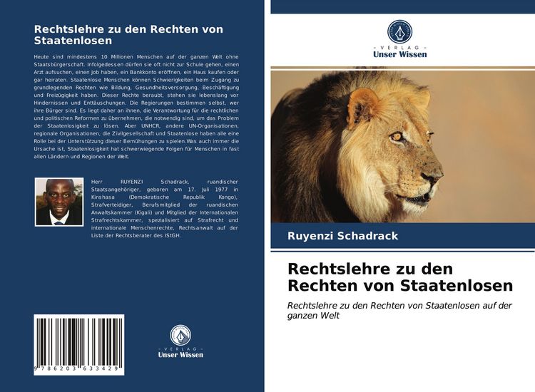 Produktbild: Rechtslehre zu den Rechten von Staatenlosen