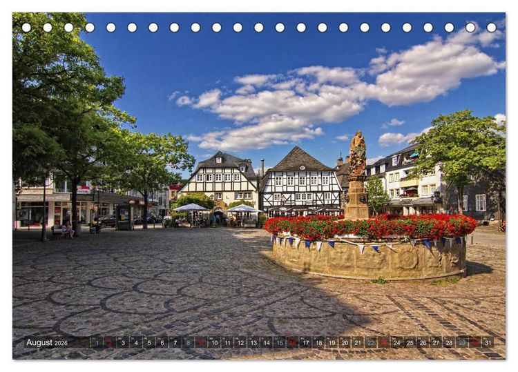 Produktbild: Stadtansichten Brilon (Tischkalender 2026 DIN A5 quer), CALVENDO Monatskalender