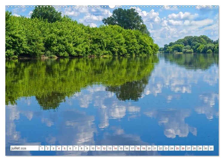 Produktbild: D&eacute;couvrir la r&eacute;gion Nouvelle-Aquitaine (Calendrier mural 2026 DIN A2 vertical), CALVENDO calendrier mensuel